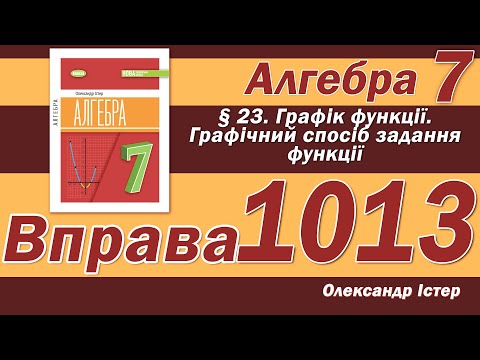 Видео: Істер Вправа 1013. Алгебра 7 клас