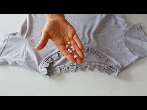 Видео: Подсмотрела эти идеи на показе мод. Купила дешёвые футболки и переделала в дорогие