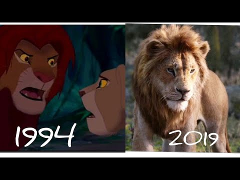 Видео: Ссора Симбы и Налы.1994/2019.