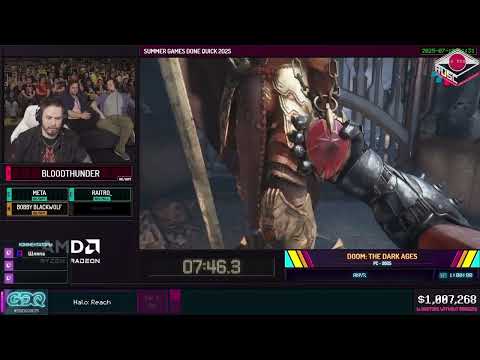 Видео: [RU] Doom: The Dark Ages [Any%] от @bloodthunder - #SGDQ2025