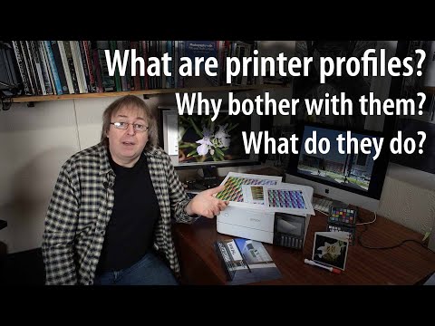 Видео: Что такое профили принтера? Для чего они нужны? Использование ICC-профилей бумаги и программной ц...