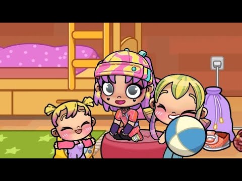 Видео: Сборы в лагерь 👜🏙️. Встретили Амелию 👌.Avatar world Рутина семья 🌿. Автор @MilaGame