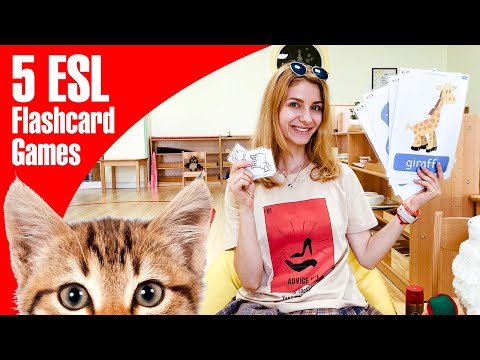 Видео: 5 ESL Flashcard Games - 5 игр с флешкартами на уроке английского