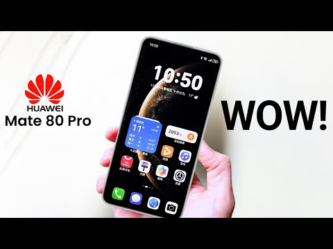 Видео: Huawei Mate 80 Pro — Ого!!