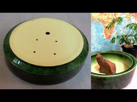Видео: Сверление 🎯 дополнительных отверстий в 🏺 керамическом горшке для 🎍 бонсай. Bonsai.