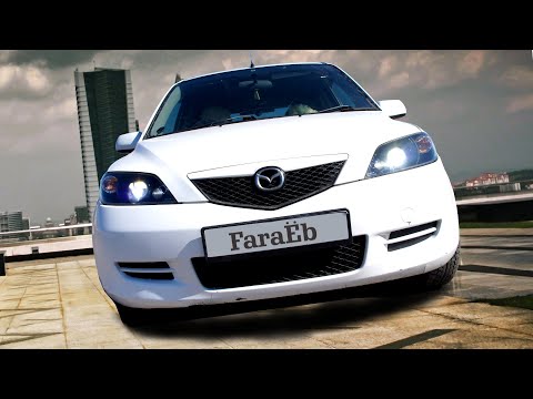 Видео: Установка биксеноновых линз в фары на Mazda Demio/ полный обзор