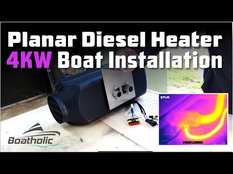 Видео: Дизельный обогреватель Planar | Распаковка и установка — EP.12