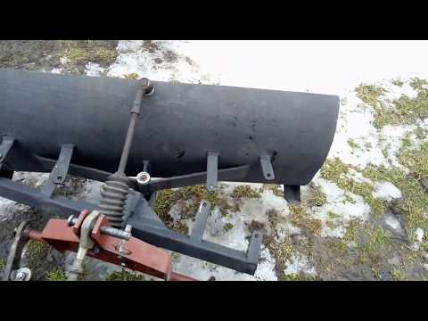 Видео: МТЗ 132Н - отвал из того, что нашлось в гараже