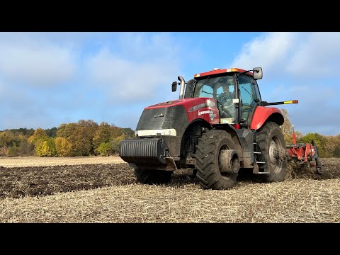 Видео: Американська мрія 🇺🇸 Потужний та надійний Case IH Magnum 340 + QUIVOGNE глибокорозпушувач