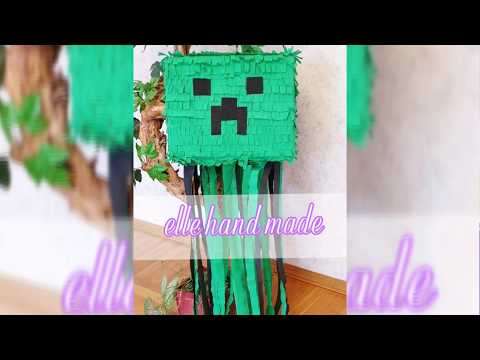 Видео: Майнкрафт Пиньята как сделать легко и просто из коробки