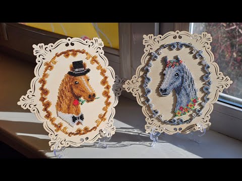 Видео: Вышиваем символ 2026 года, покупки:)