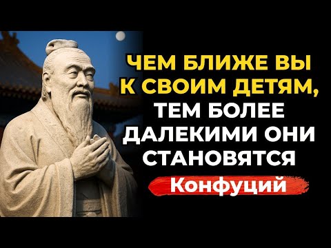 Видео: 👉 Почему близость с детьми заставляет их отдаляться? Мудрость Конфуция