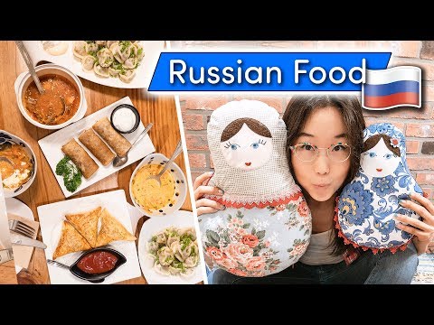 Видео: RUSSIAN FOOD in South Korea ♦ Русская кухня в Корее