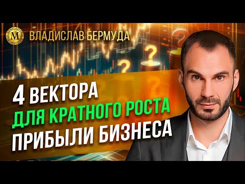 Видео: 4 вектора для кратного роста прибыли бизнеса