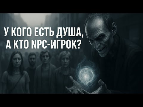 Видео: У кого есть ДУША ,а кто просто NPC?  Как Понять Где Нет Души.
