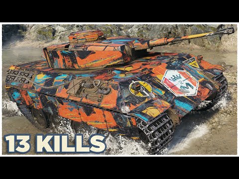 Видео: Pz.Kpfw. V/IV • 13 ФРАГОВ