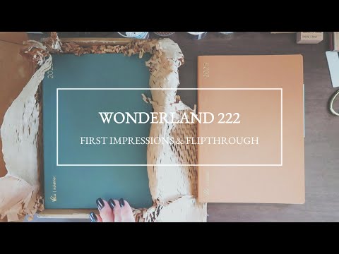 Видео: Wonderland 222 | 2025 A5 Core и всё в одном | Первые впечатления и обзор планировщика