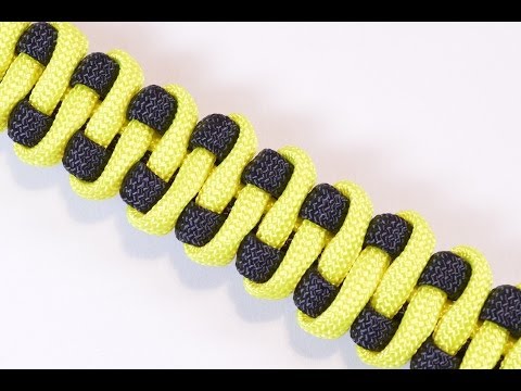 Видео: Как сделать браслет выживания из паракорда «Скользящая змея» — BoredParacord