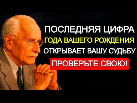 Видео: Что означает последняя цифра в вашем году рождения? Ответ Юнга вас поразит!