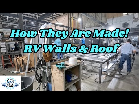 Видео: Rockwood/Flagstaff RV — Экскурсия по строительству боковых стен и крыши