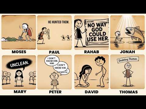 Видео: Каждый раз, когда Бог использовал того, кого следовало дисквалифицировать