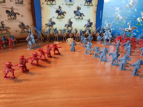 Видео: Солдатики 1/72 Гвардейцы Кардинала