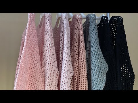 Видео: Вязаная «Сеточка» 🧶 Подробно про варианты моделей и схему узора (рассказываю, как вязать узор)