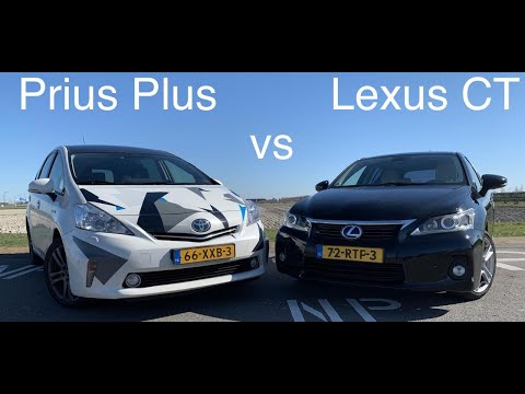 Видео: Битва Б/У бестселлеров: Toyota Prius Wagon vs Lexus CT200 с большим пробегом.
