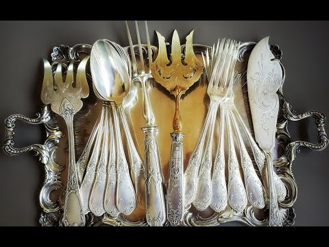 Видео: 3 способа почистить столовое серебро