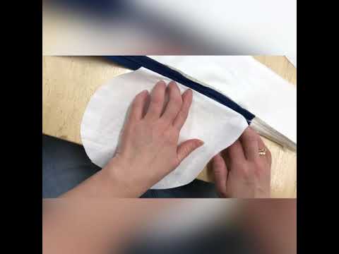 Видео: Карман в боковом шве с потайной молнией