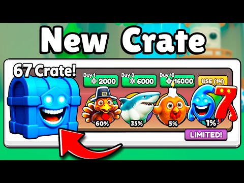 Видео: *НОВЫЙ* 67 ЯЩИКОВ в обновлении Brainrot Evolution! (Roblox)