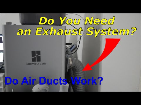 Видео: Нужны ли вам воздуховоды или вытяжка для ваших 3D-принтеров?