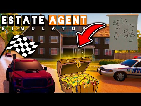 Видео: ПОСТРОИЛ САМЫЙ БОЛЬШОЙ ДОМ И НАШЕЛ ТАЙНЫЙ КЛАД!!! - Estate Agent Simulator
