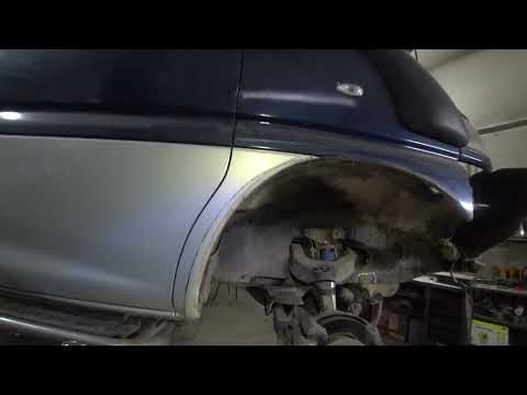 Видео: Mitsubishi DELICA  Расширители колёсных арок ,пороги.