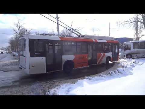 Видео: bus trolleybus russia пОЛНЫЙ КРУГ НА КОЛЬЦЕ РАЗВОРОТНОМ ТЭЦ 1 УЛ УЛЬЯНОВЫХ. 7 МАРТА 2023.