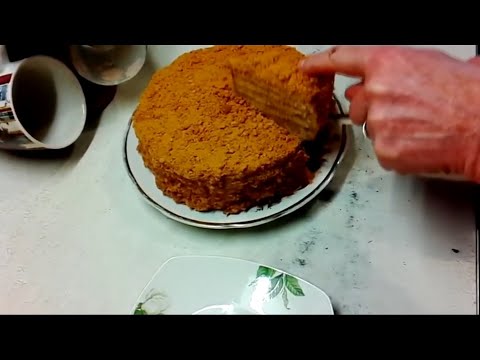 Видео: Рецепт Готовим торт МЕДОВИК.