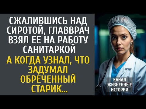 Видео: Сжалившись над сиротой, главврач дал ей работу санитаркой… А узнав, что задумал обреченный старик