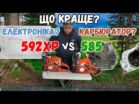 Видео: Ви серйозно?! Husqvarna 585 - нова бензопила без електроніки!