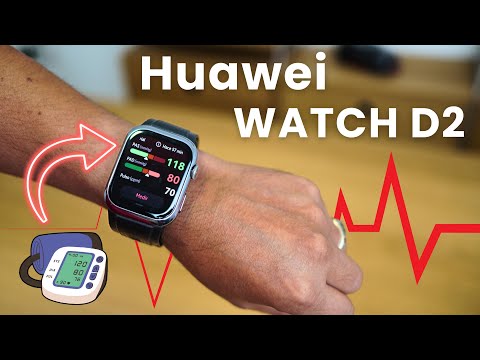 Видео: HUAWEI WATCH D2: Наконец-то часы, которые ИЗМЕРЯЮТ ВАШЕ АРТЕРИАЛЬНОЕ ДАВЛЕНИЕ
