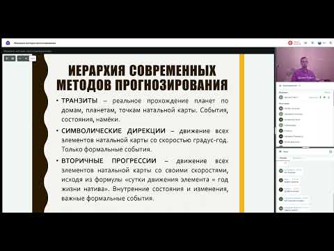 Видео: Иерархия методов прогнозирования. Вебинар в астроцентре Сотис