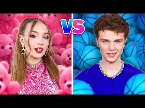 Видео: Парни vs Девушки Челлендж! Кто Будет Контролировать Школу?