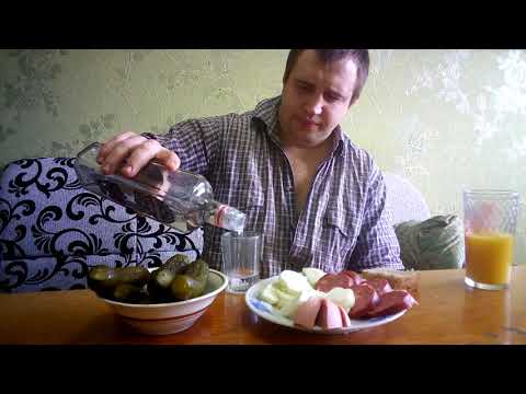 Видео: Водка козацька рада с утра под закуску