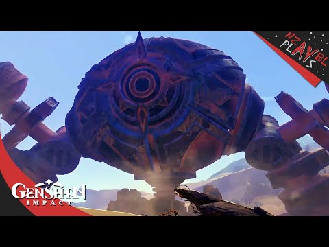 Видео: Огромный страж руин, механизмы и застревающая Кандакия ● Genshin Impact #12 (прохождение на русском)