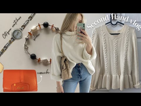 Видео: Я в ШОКЕ, бренды за копейки | влог из секонд хенд с примеркой | Second Hand Vlog |   😱