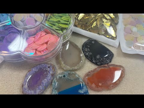 Видео: ✨Розпаковка з китайських сайтів | Гора пайєток, трішки камінців і фурнітури✨#розпаковка 