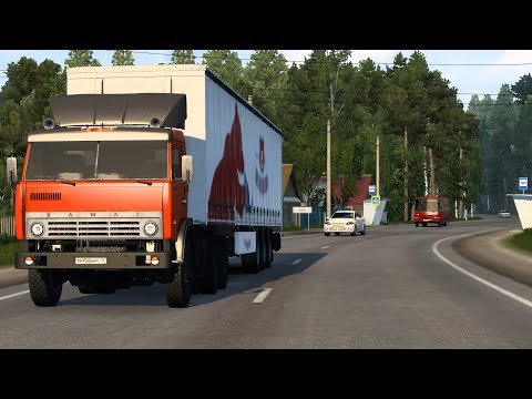 Видео: 884 / ETS 2 V1.43 / KAMAZ 5410 / уксус 15т. в Алёховщину / реальная экономика.