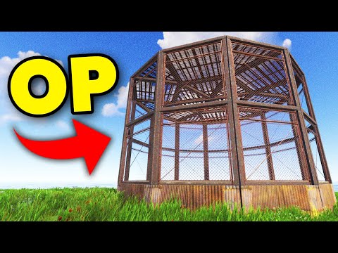 Видео: Я жил на прозрачной базе в Расте...