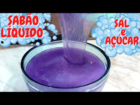 Видео: ЖИДКОЕ МЫЛО С СОЛЬЮ И САХАРОМ | ДЛЯ СТИРКИ ОДЕЖДЫ ИЛИ ПОСУДЫ