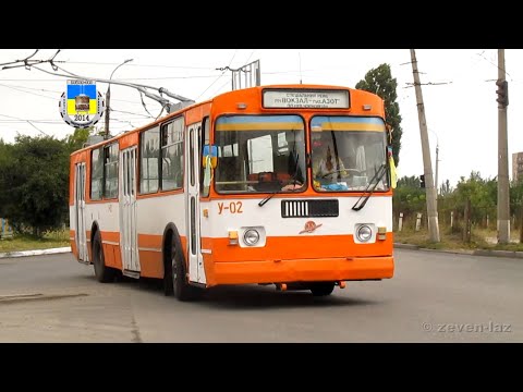 Видео: Черкаський тролейбус— Серпень 2014 / Cherkasy trolleybus— August 2014