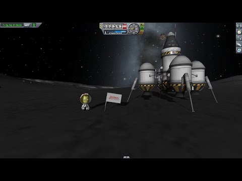 Видео: Пытаюсь полететь на орбиту в Kerbal Space Program! | #3